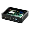 Fanless Mini pc, Industrial PC Dual nuc J1900 with Win10 /Linux Ubuntu 8GB RAM 128GB SSD 2*LAN, HD VGA WiFi