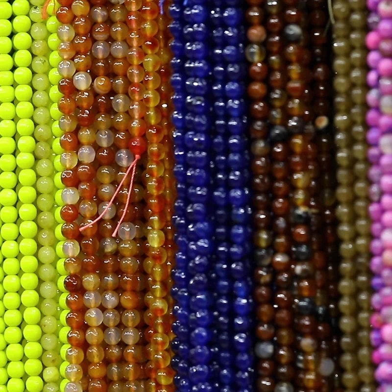 8mm Agate Natural Stone Beads High Quality Gemstone Beads For Diy