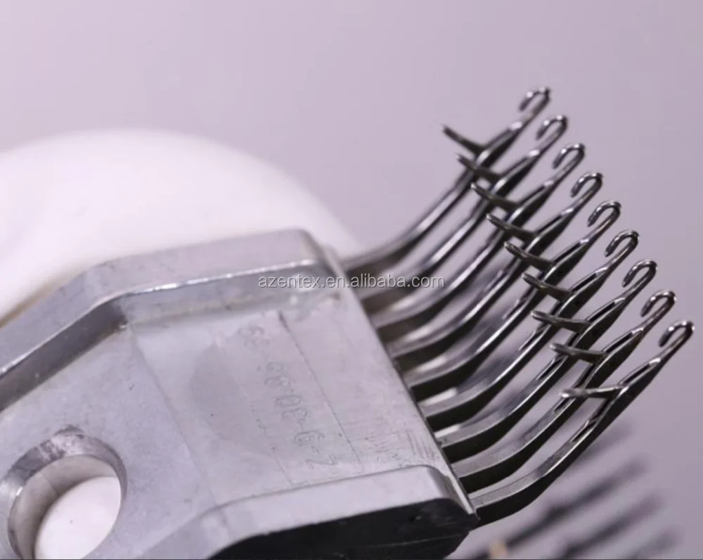 Knit Needle Latch Needle Of Raschel Warp Knitting Machines Single Bar