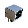 6116075-4 without Integrated Magnetics 1x1 Port Female RJ 45 Connector