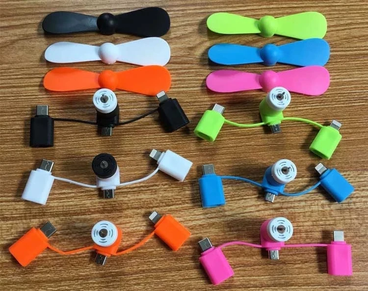 New Arrival 3 In 1 USB Mobile Phone Mini Fan Mini Portable Type-C Mobile Phone Fan For iPhone Air Cooling Android Fan.jpg