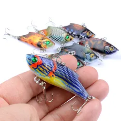 1Pcs VIB Lures 5.5cm/9.4g Sea Fishing Baits Wobbler Tackle Crankbait Artificial Hard Isca With Lead Block For Long Shot Fishing