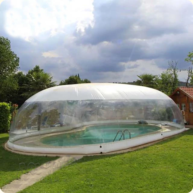 Outdoor Warm Keeping Transparent Pool Inflatable Dome