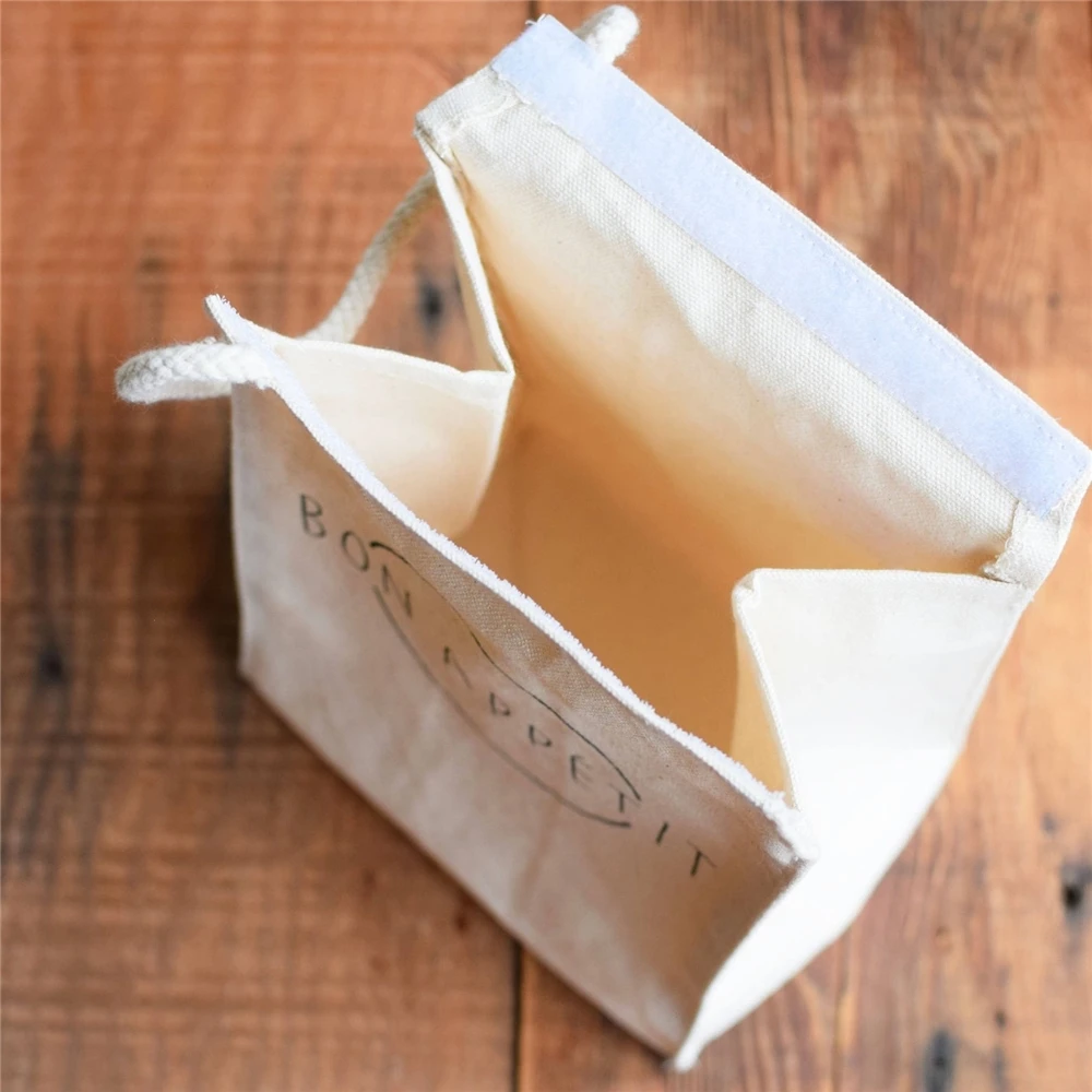 Waxed Canvas Lunch Bag