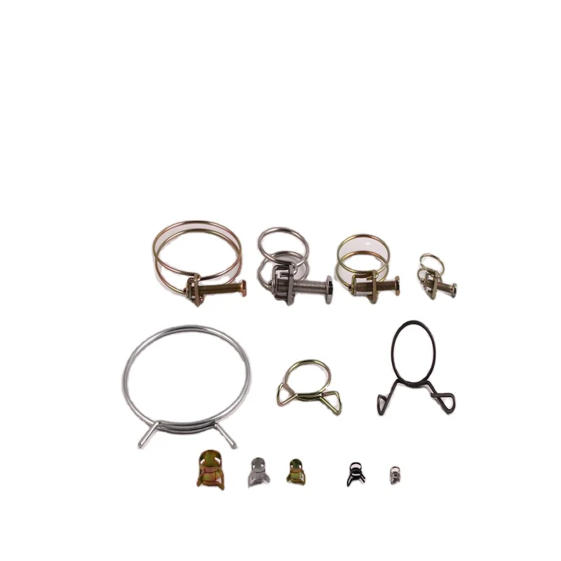 
Galvanized steel double wire clamp 