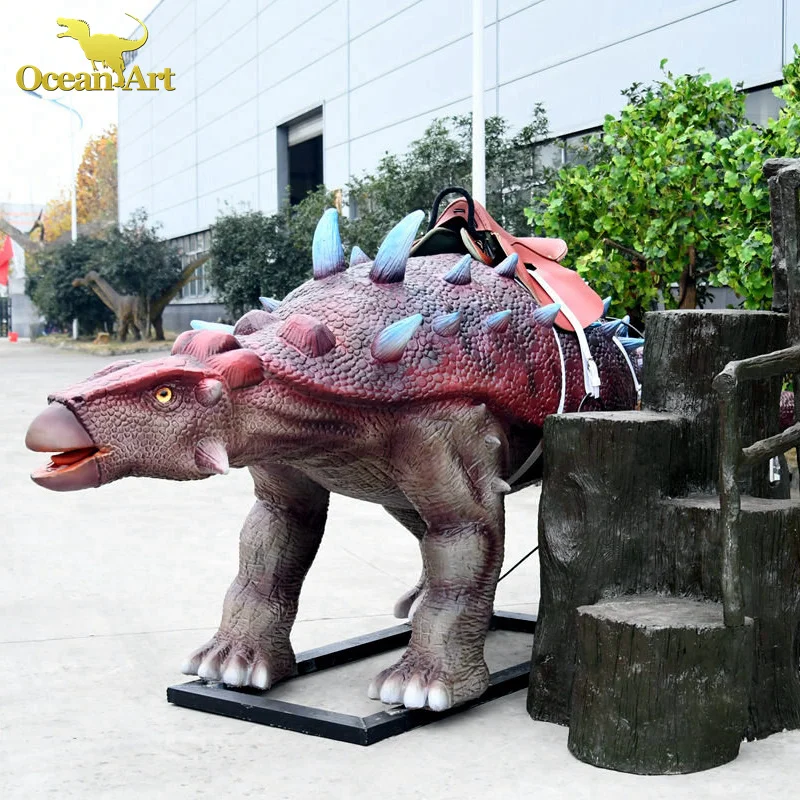 outdoor walking ride on dinosaur
