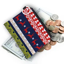 Простые Модные Пользовательские портмоне дамы деньги сумка подросток кошелек для Рождество