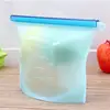 Wholesale Fresh Fridge fda cooking preservation bags vegetables storage silicone food bag bpa free freezer bag