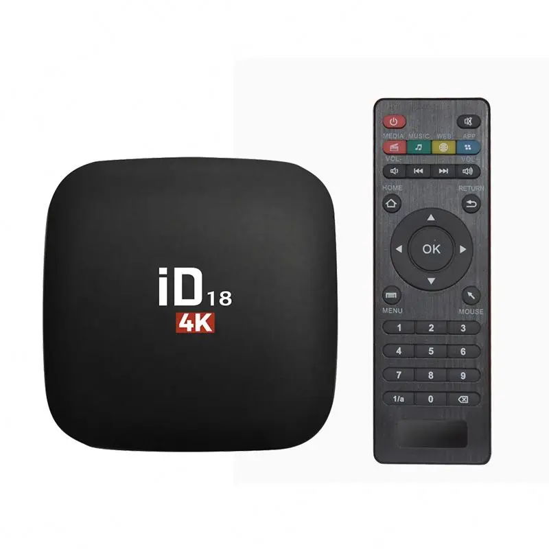 Android Tv Box 2gb Ram 16gb Rom OEM/ODM ID18 Allwinner H3 Quad