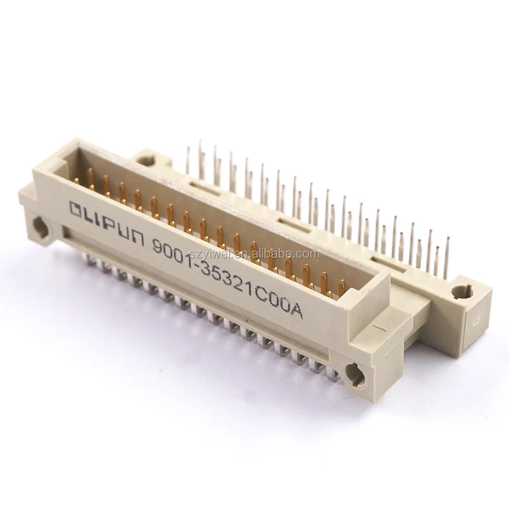 Conector De Plano De Fondo Din 41612,Doble Fila,32 Pines,Macho,2x16,32 ...