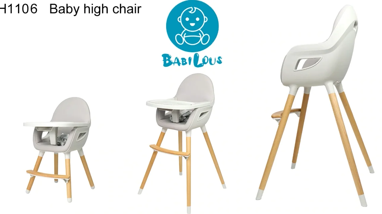 Modern Booster Seat Tray Eat Wooden Portable Dining Egg Feeding