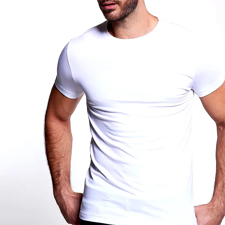 Custom Mens Muscle Slim Fit Organic 