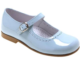 light blue mary jane shoes