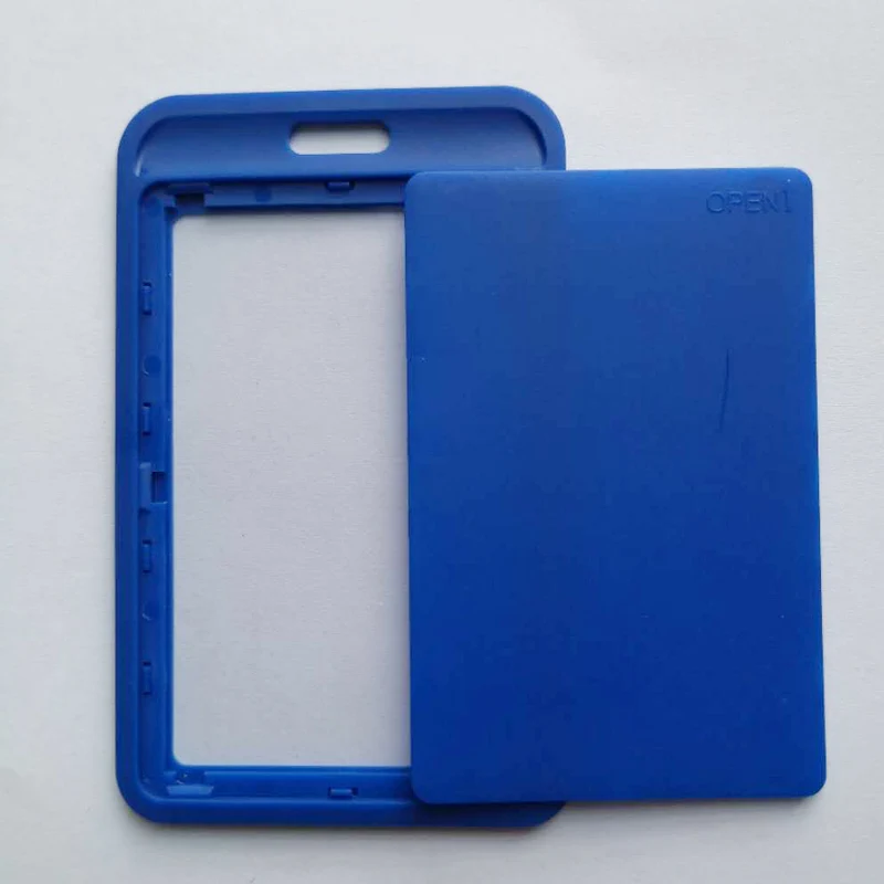 How To Open Plastic Id Card Holder