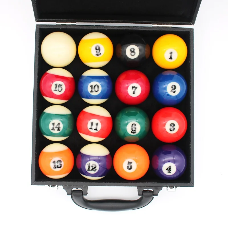 16 Balls Billiard Pool Ball Storage Box Pool Ball Aluminum Case With