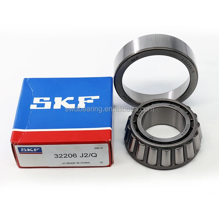 Single Row 80x125x29 mm SKF 32016 Tapered Roller Bearings