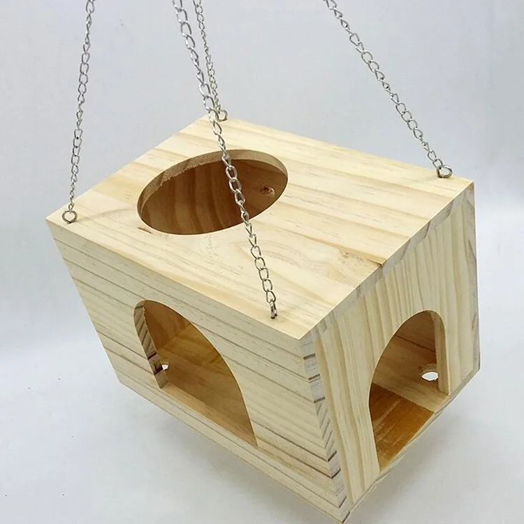 wooden pet house