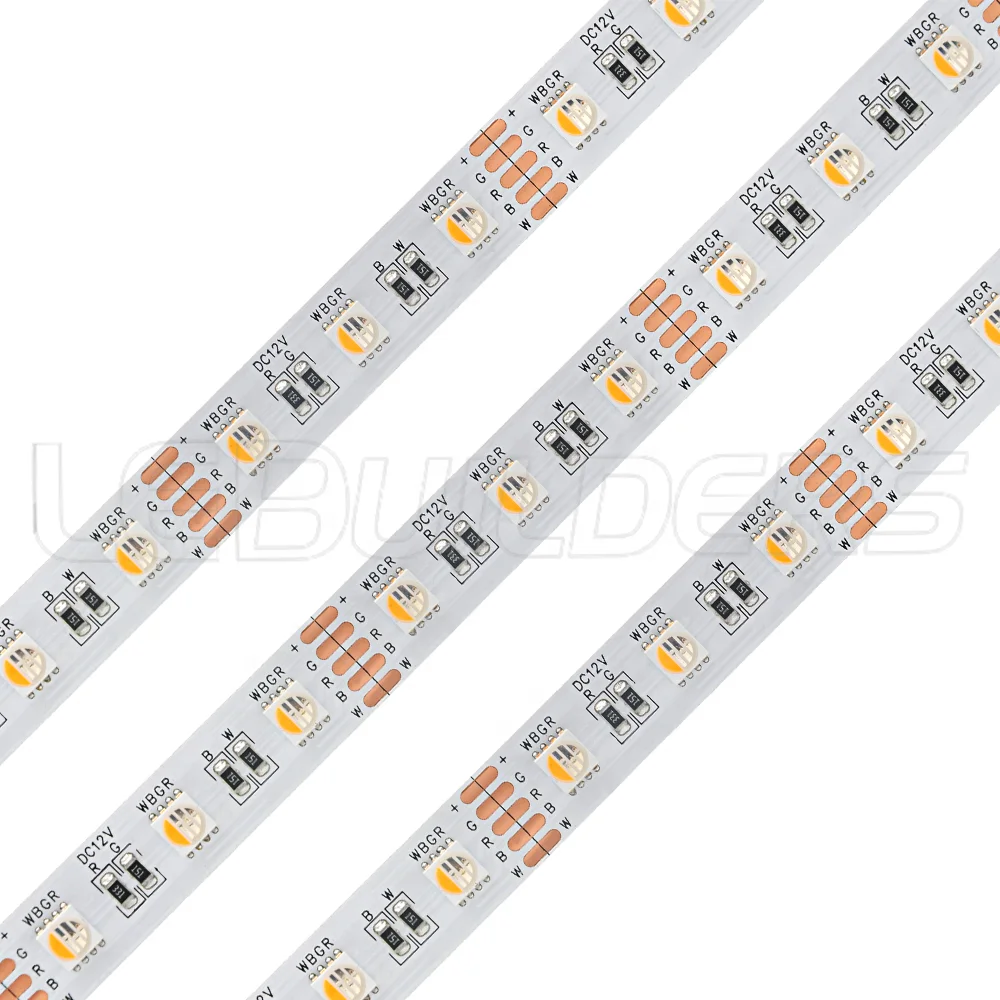 4 in 1 rgbw smd 5050 flex led strip dmx 12mm 10mm wide flexible led lighting tape