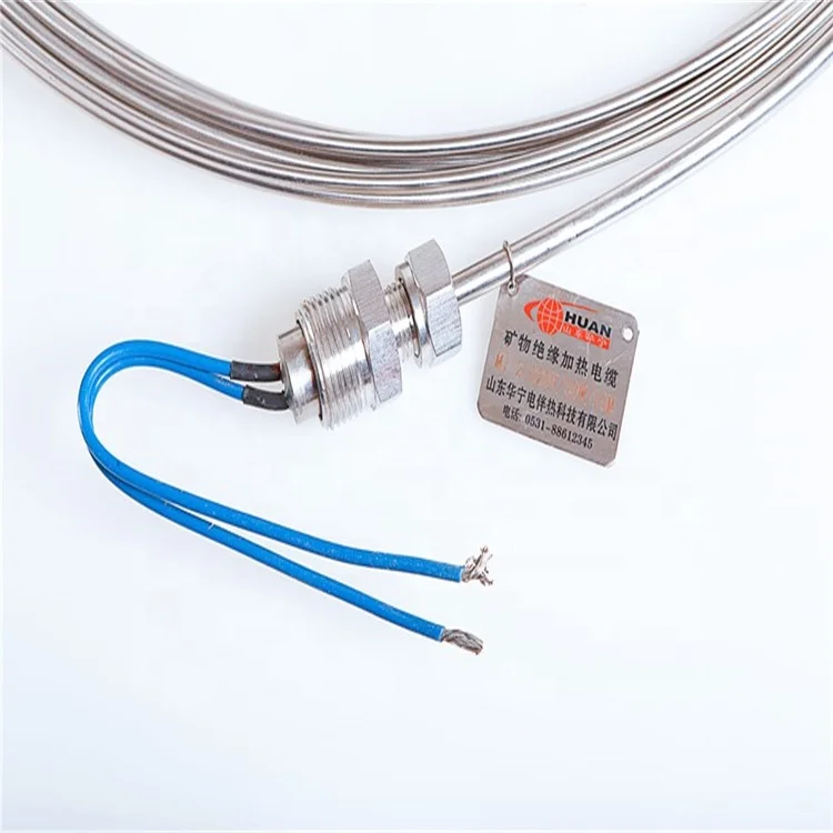 
Stainless Steel Sheathed MI Electric Heat Tracing Cable with FEP Sheath 