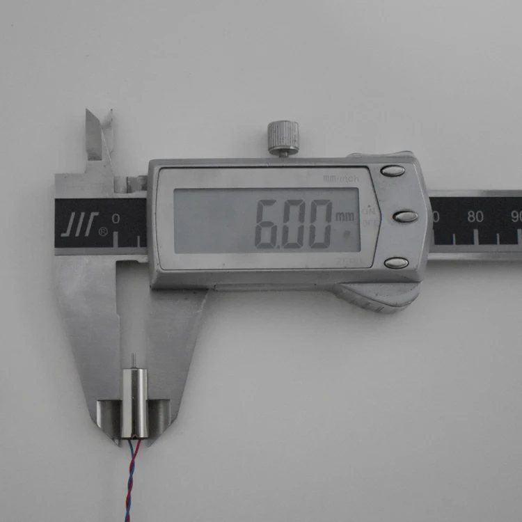 Diameter 6mm Length 15mm 3.0 Volt Miniature Vibration Motor
