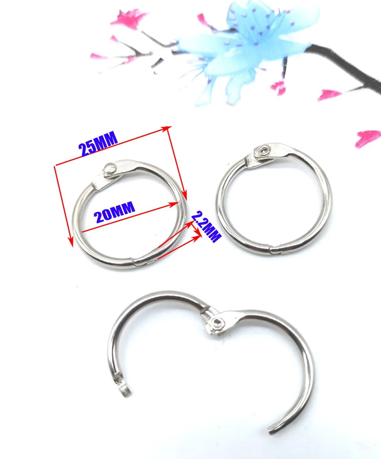 circle binder clips