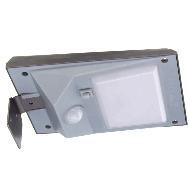 18LED Solid ABS Case ip65 Waterproof  solar led outdoor wall light Sensor Wall Mounted Light Solar Courtyard Lighting