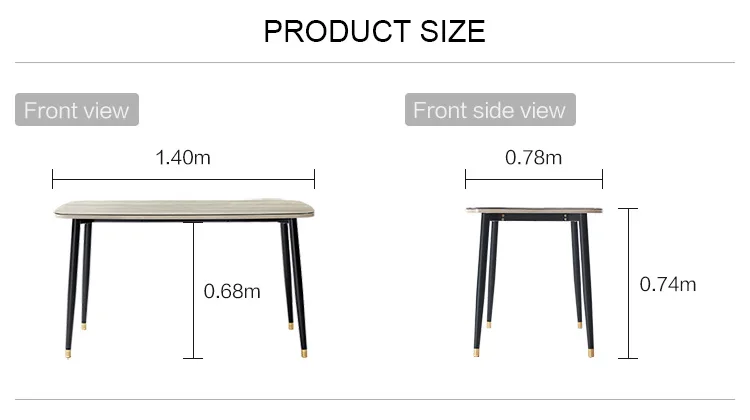 High Gloss Fiberglass Tempered Glass Top Dining Table Set Modern