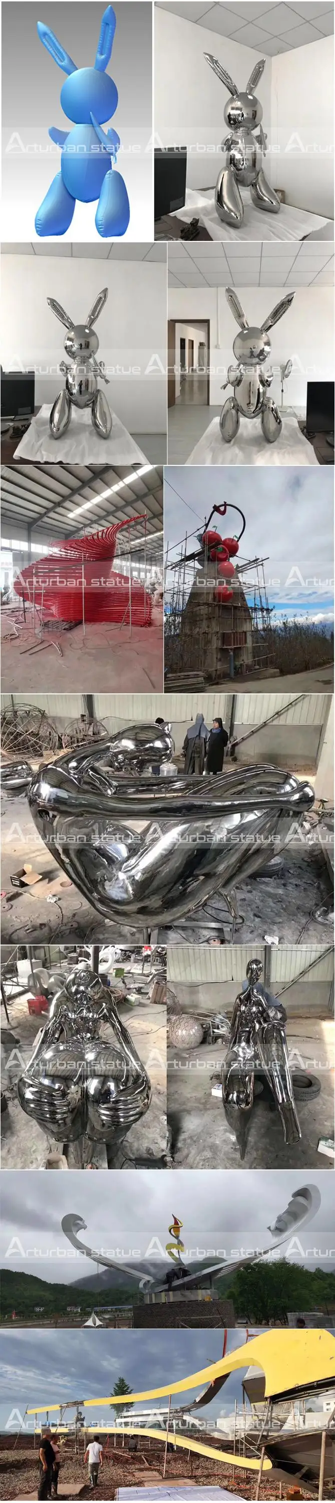 stainless steel sphere sculpture