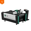 AOL cnc automatic oscillating knife Silicone rubber products cutting machine