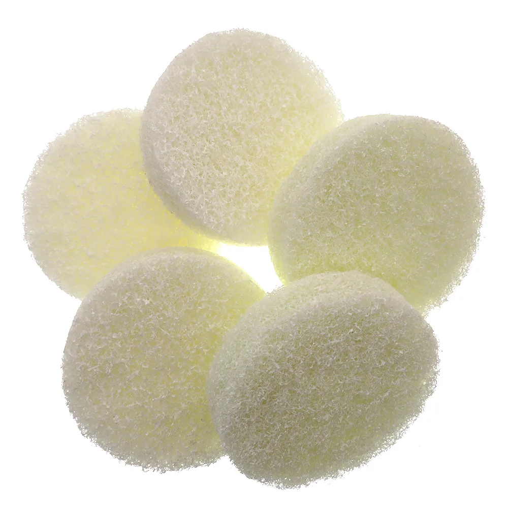 wholesale 4inch 100mm white color abrasive scouring pad