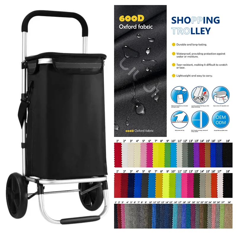 Competitive Price And High Quality Insulated Shopping Trolley Bag Cart