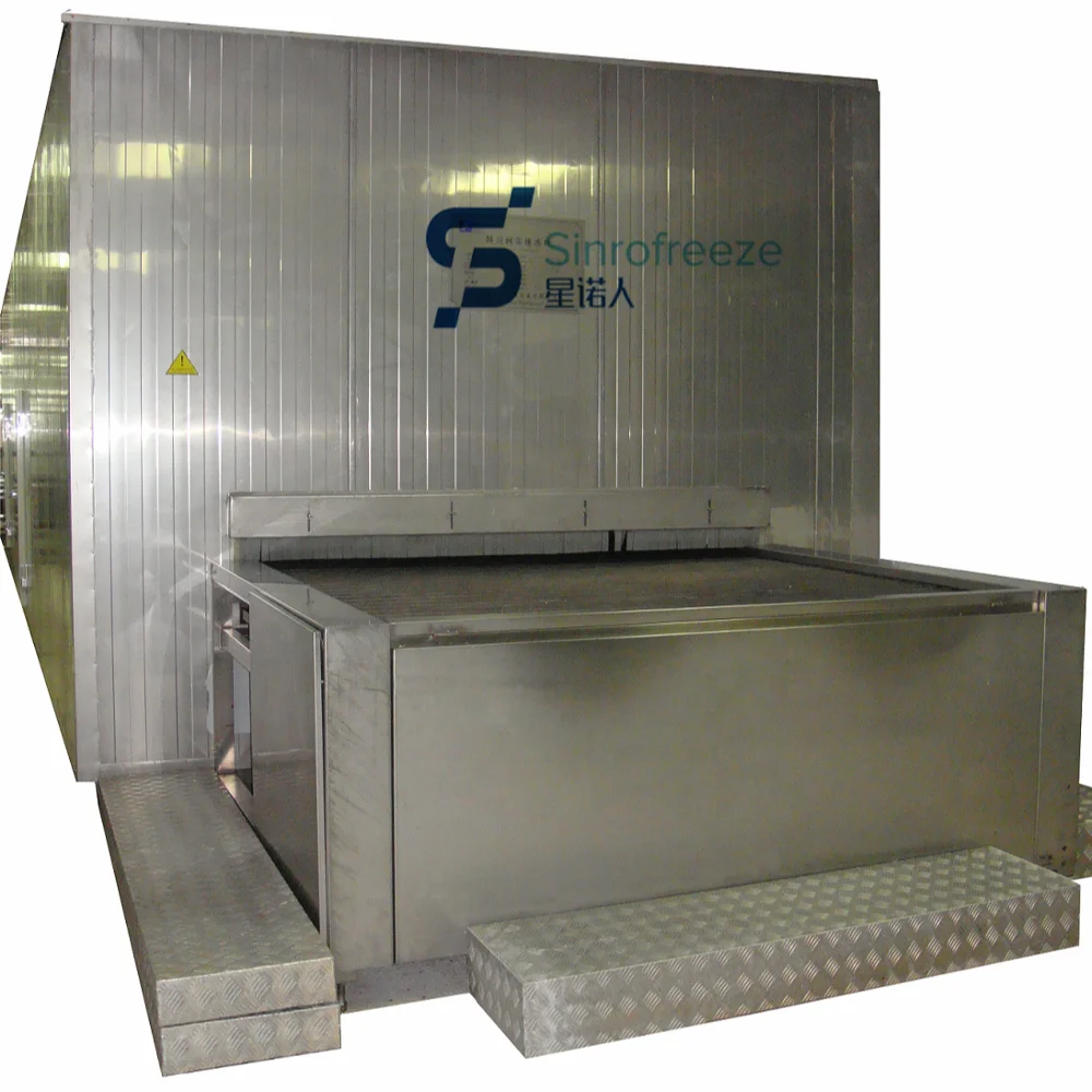 
IQF Impingement tunnel freezer 