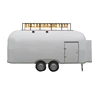 China manufacturer mall utility food coffee kiosk cart caravans for sale
