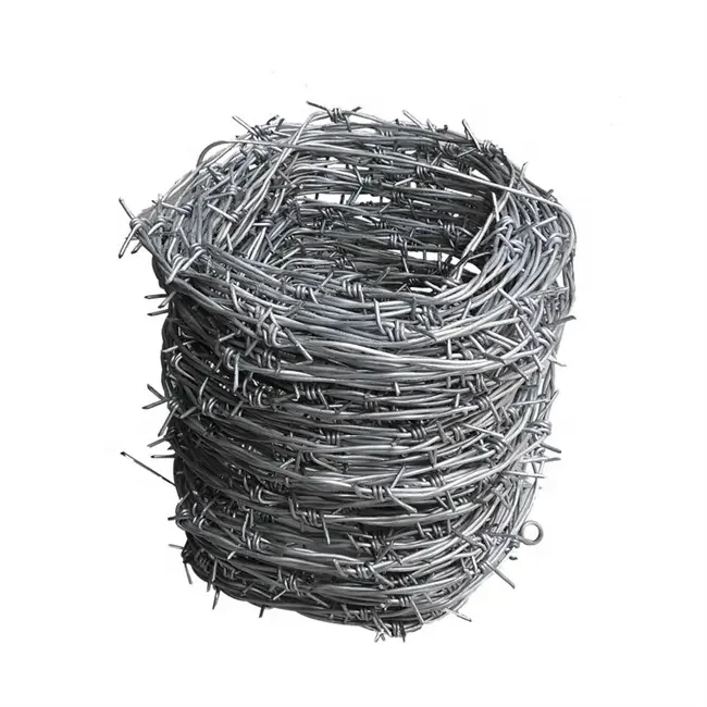 Galvanized 50kg Wire Mesh Fencing Double Twisted Barbed Wire Price Per
