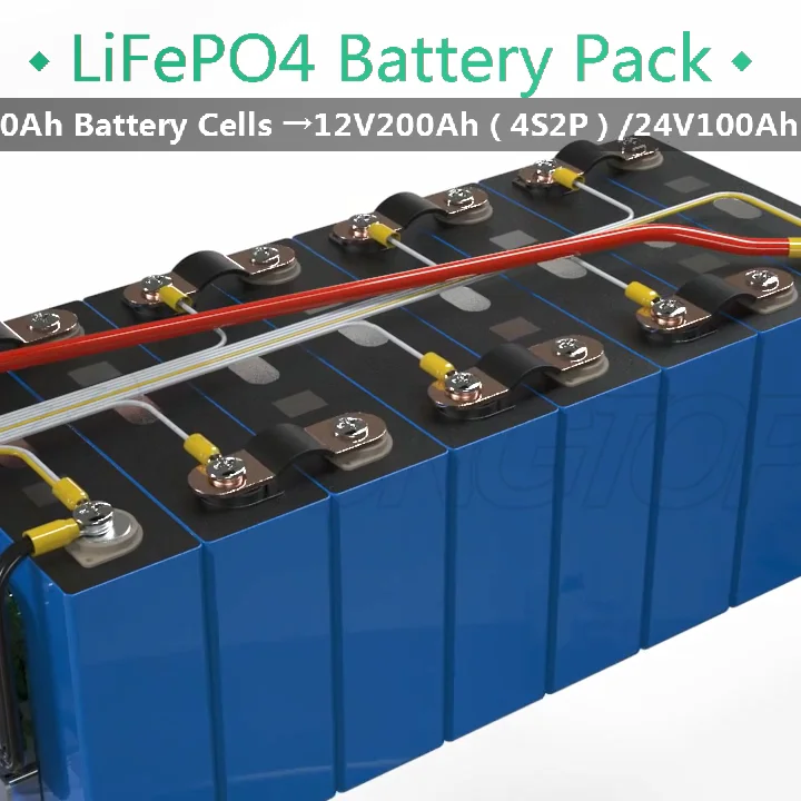 Lithium Iron Phosphate Akku Battery Lifepo4 Prismatic Pack 12v 200ah ...