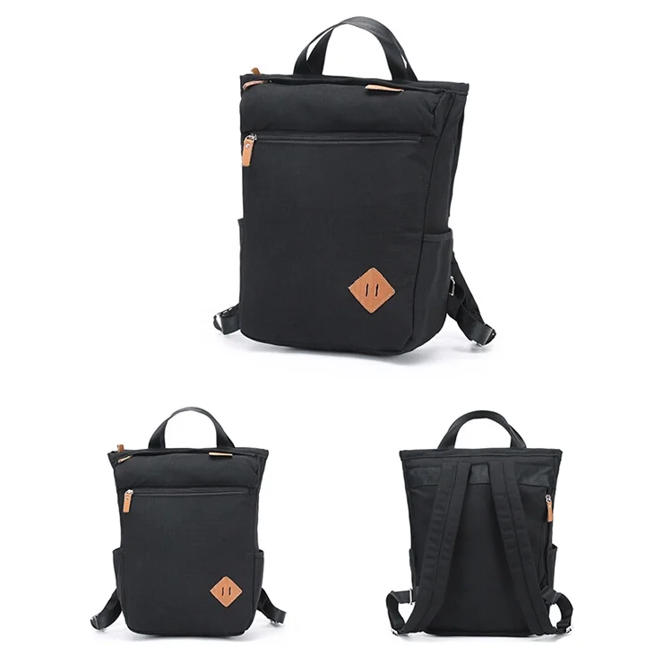 canvas school backpack