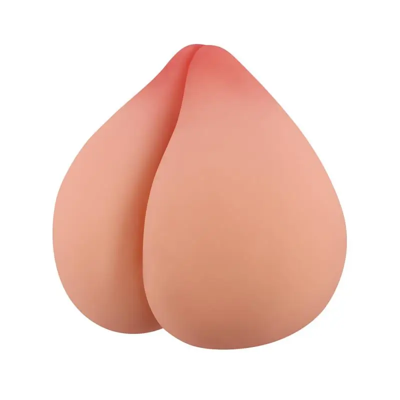 Waterproof Peach-Shaped TPE Male Masturbator Cup  Reusable Decompression Sex  Toy for Adult Use