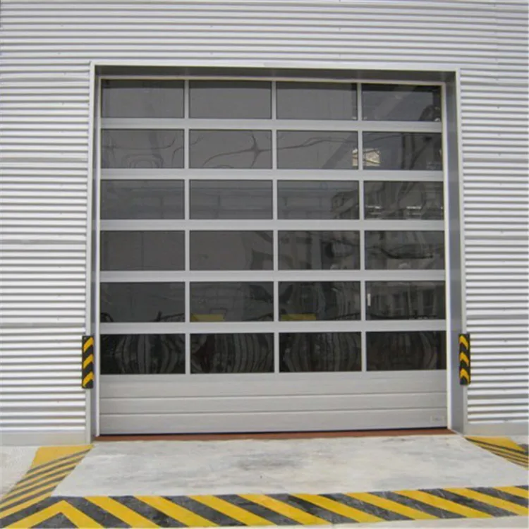 Custom Cheap Plexiglass Grage Door Aluminum Residential Vertical Panel ...