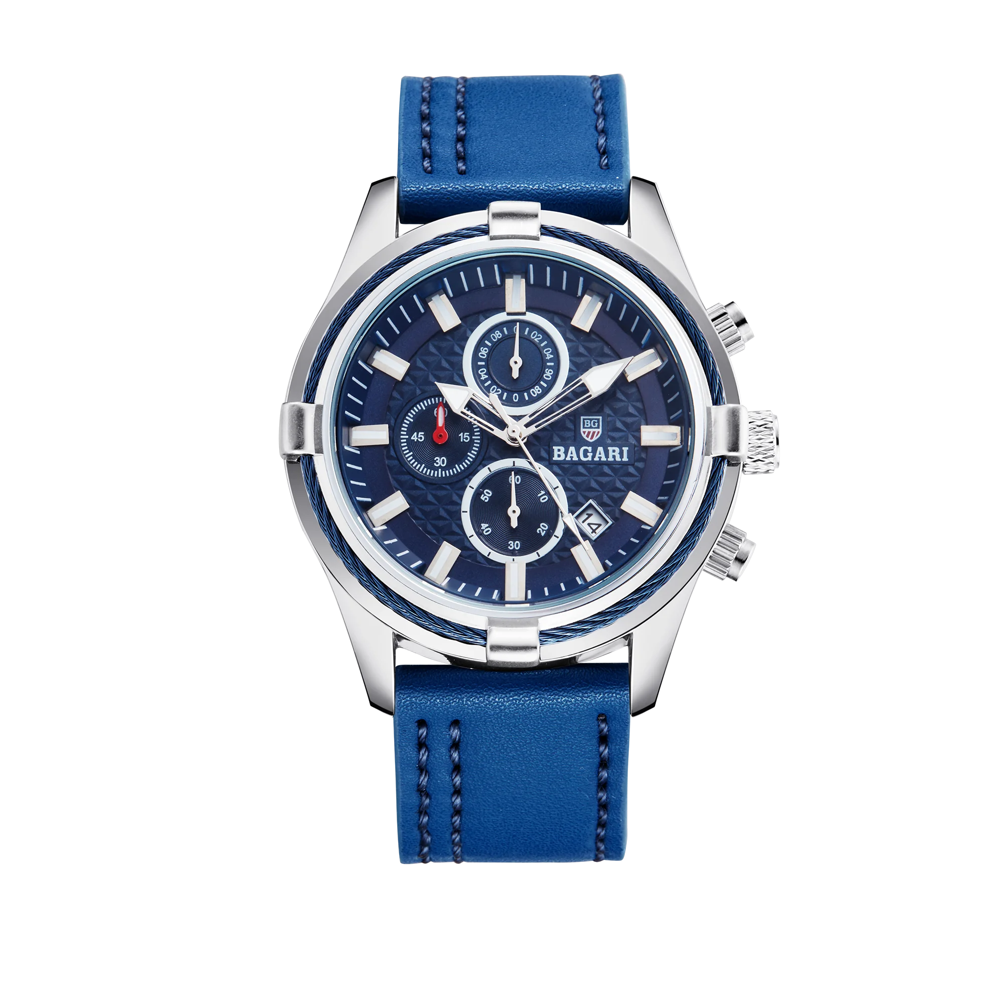 BARAGI 1689 Calendar Business Full Steel Men Wrist Watch | Wristwatch men,  Wrist watch, Quartz watch