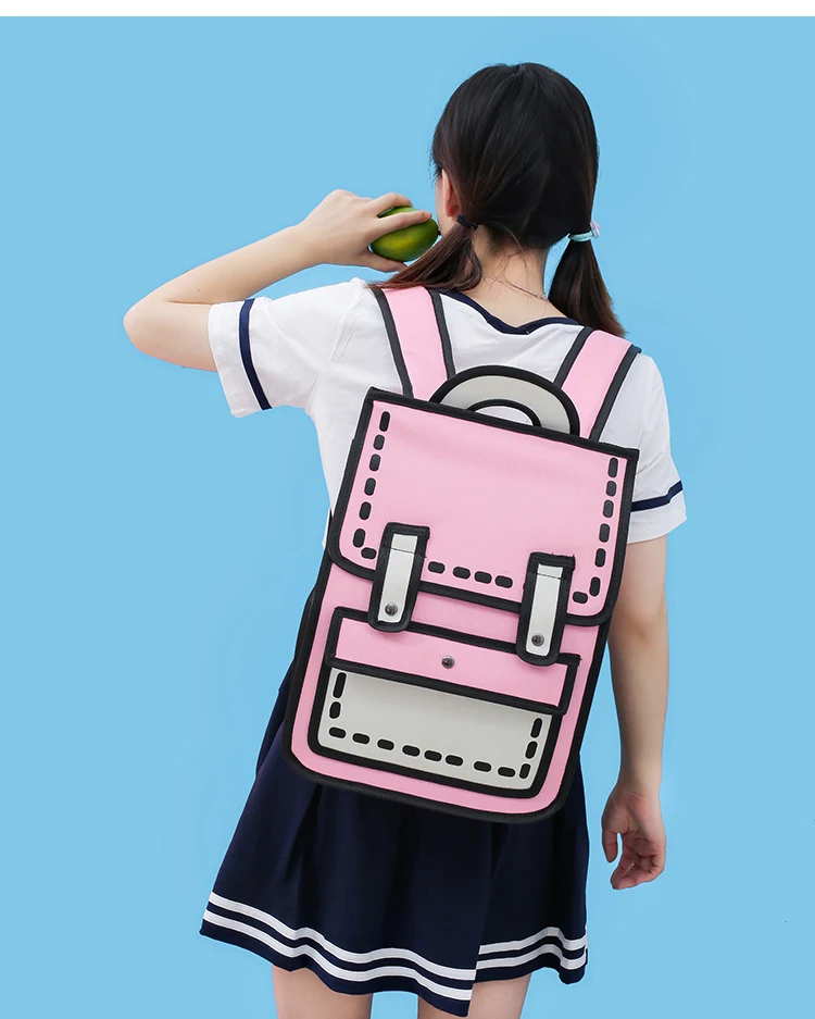 fashion campus backpack new college bag cute girls