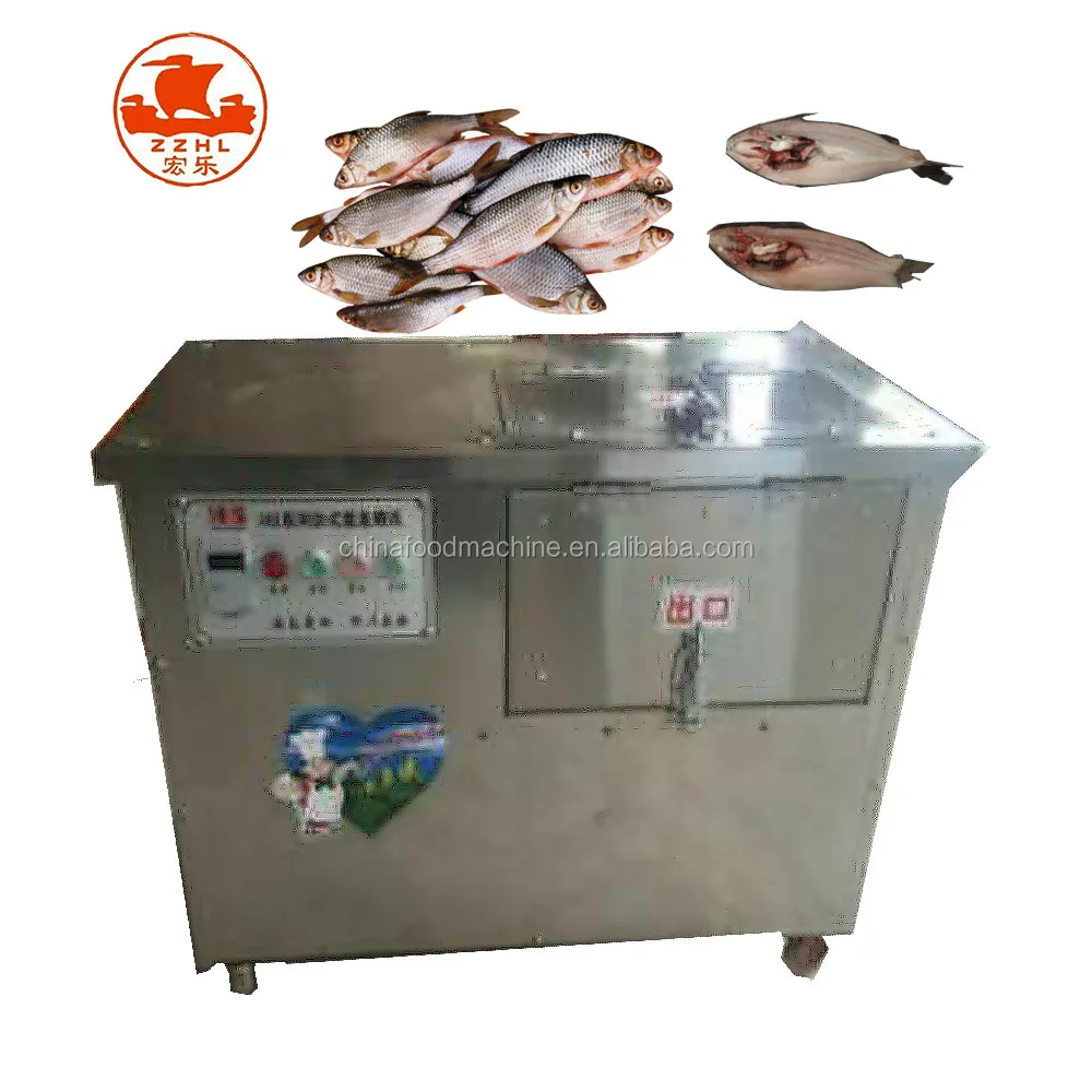 Automatic Fish Sardine Fillet Machine Salmon Trout Fillet Cutter Machine factory