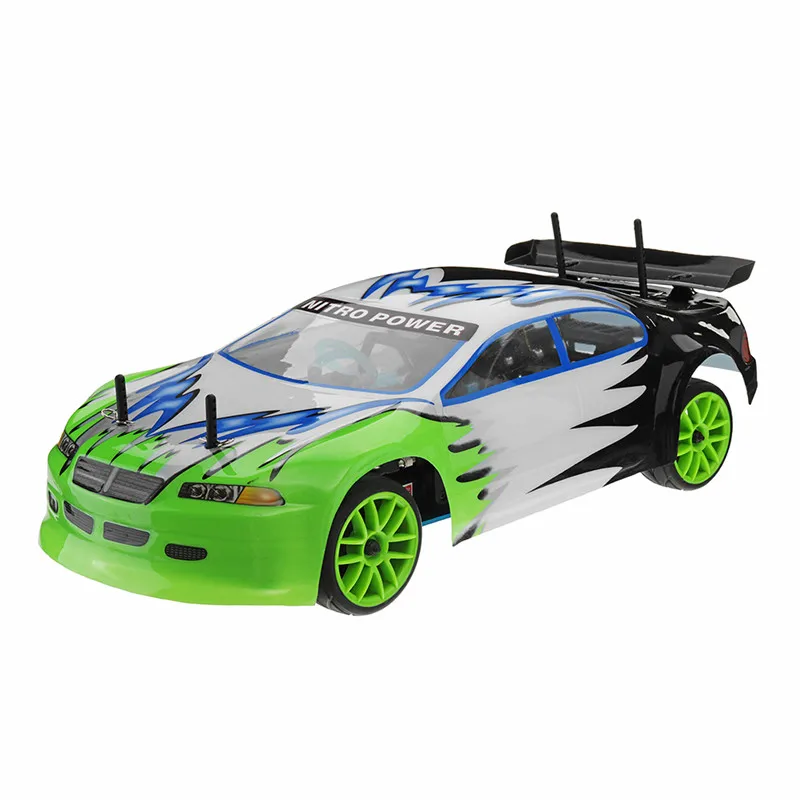 Gas RC Car 94102 1/10 4WD Gas On Road Car Radio Control Car Off Road16  Engine Crawler Model Toys for Children