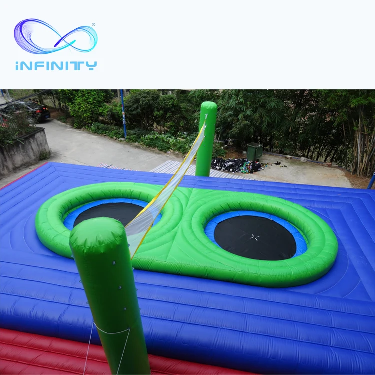 Pvc Tarpaulin Outdoor Inflatable Beach Volleyball Field Inflatable