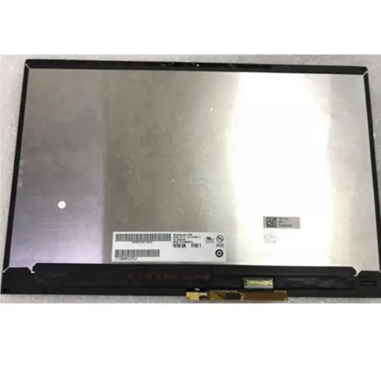 Close-up of ASUS laptop touchscreen assembly showing LCD, digitizer, and eDP/USB connectors