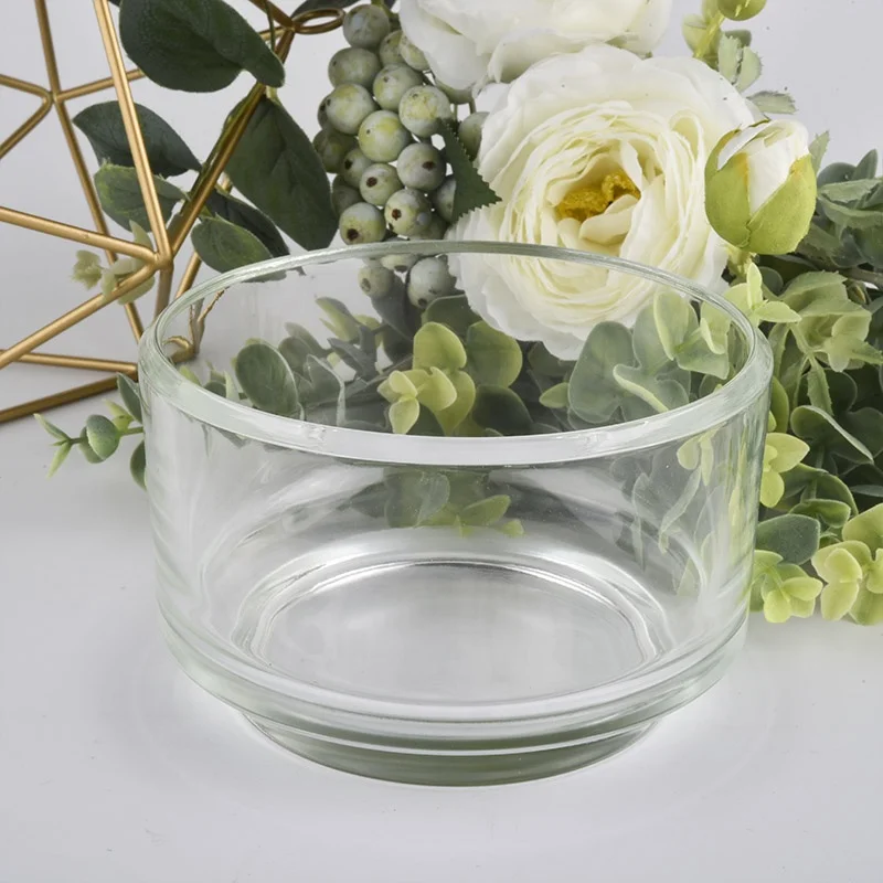 Clear 14oz Glass Candle Jars Wholesale