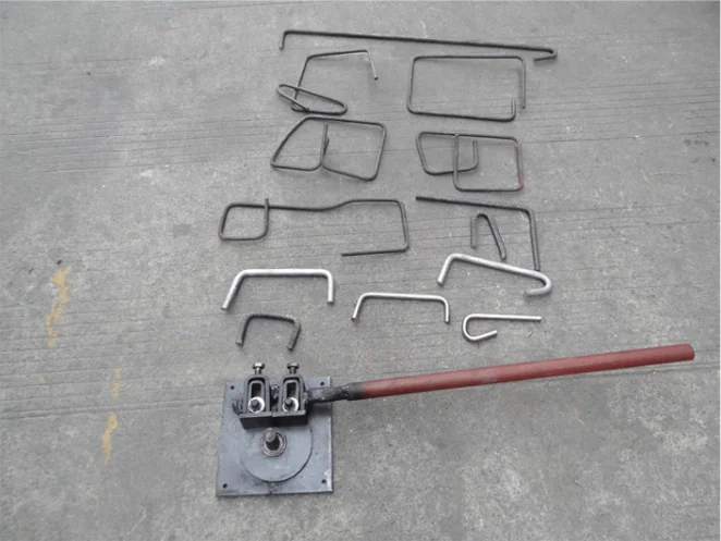 小型施工设备钢筋弯管机手动折弯机