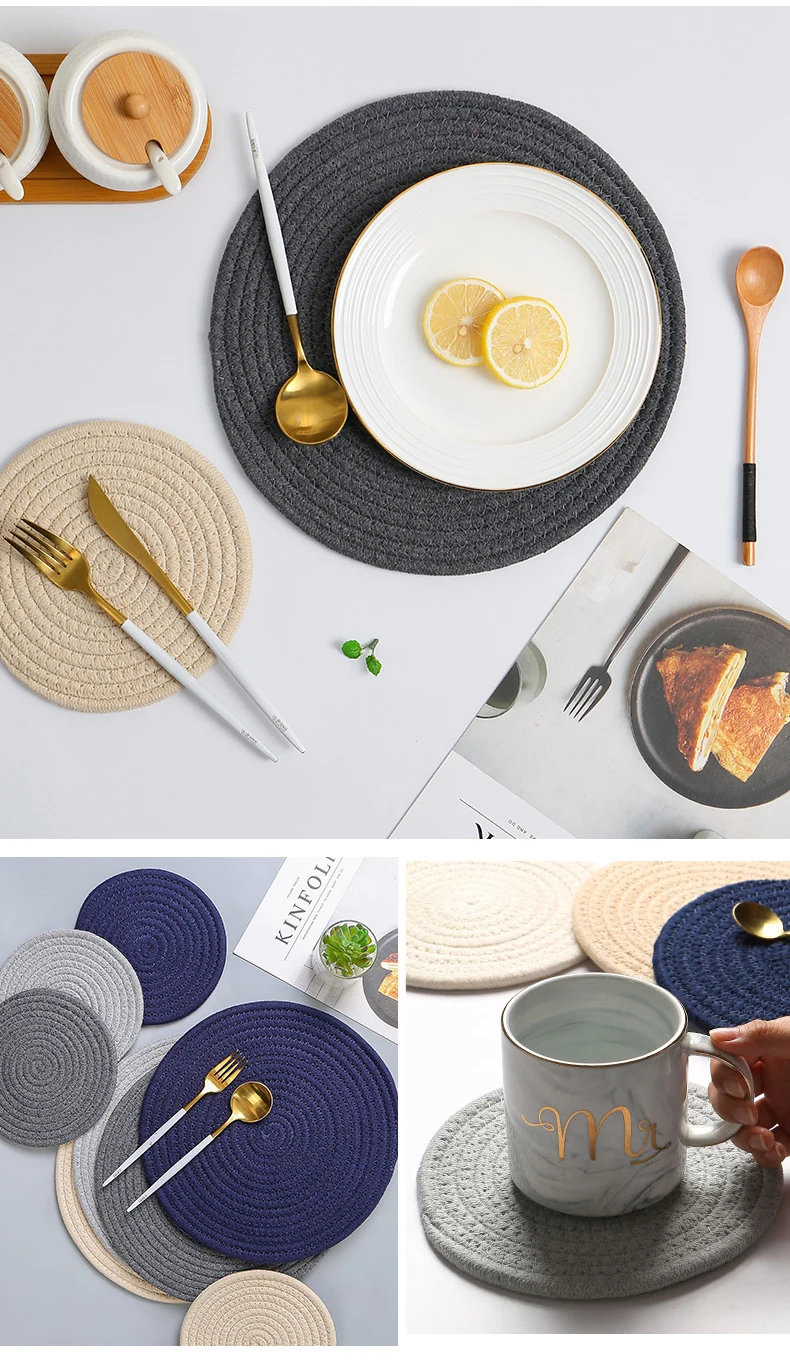 Tabletex Environmentally Friendly Cotton Placemat Decorative Placemats