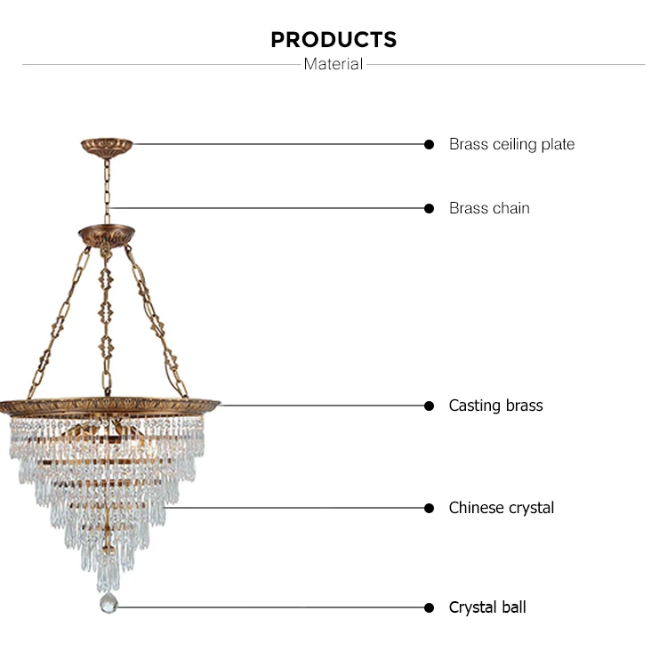 decorative crystal designer pendant light