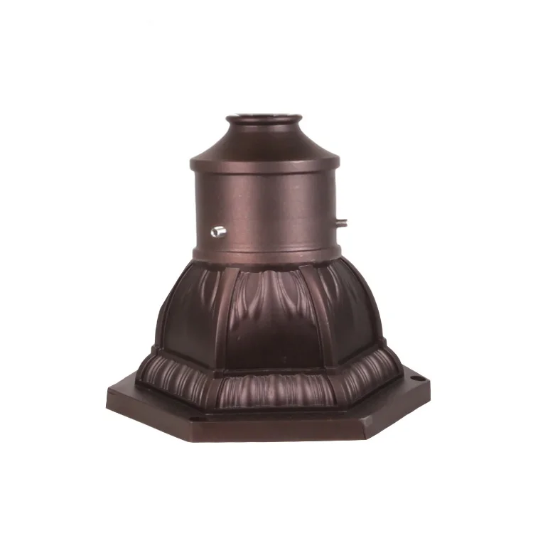 Factory price custom made Antique waterproof garden light wall lamp post aluminum garden lighting pole light landscape lighting