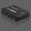 lowest price Mini HDMI 301with audio /video signal Switch 3 In 1 Out with RF Remote